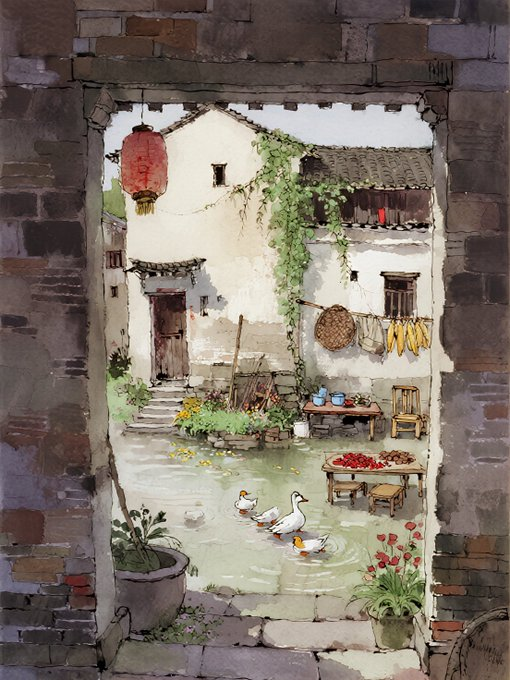 波妞的画画提示词 · 作品 3 作品图